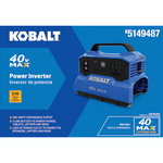 Kobalt Gen4 300-Watts Portable Power Station (Battery and Charger NOT included), KPI 1040-03 #5149487  *HD2507, Retail: $99.98, FINAL PRICE: $54.99 + TAX