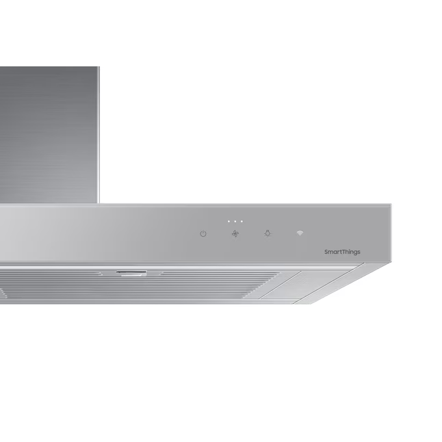 Samsung Bespoke 36-in Convertible 390-CFM Gray Wall-Mounted Range Hood with Charcoal Filter, NK36CB600WCG/AA *JR2508, Retail: $1,149.00, FINAL PRICE: $649.99 + TAX