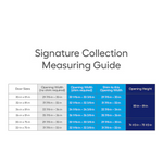 LARSON Signature Selection 32-in x 81-in White Aluminum Reversible Hinge Storm Door Full-view with Interchangeable Screen (Handle Not Included), 14904031  #758238 *JR2508, Retail: $254.00, FINAL PRICE: $149.99 + TAX