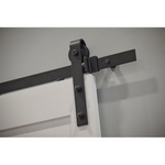 Pinecroft 42-in x 84-in White PVC Single Barn Door (Hardware Included), MLB4284HKD *JR2410, Retail: $398.00, FINAL PRICE: $229.99 + TAX