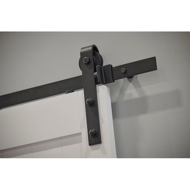 Pinecroft 42-in x 84-in White PVC Single Barn Door (Hardware Included), MLB4284HKD *JR2410, Retail: $398.00, FINAL PRICE: $229.99 + TAX
