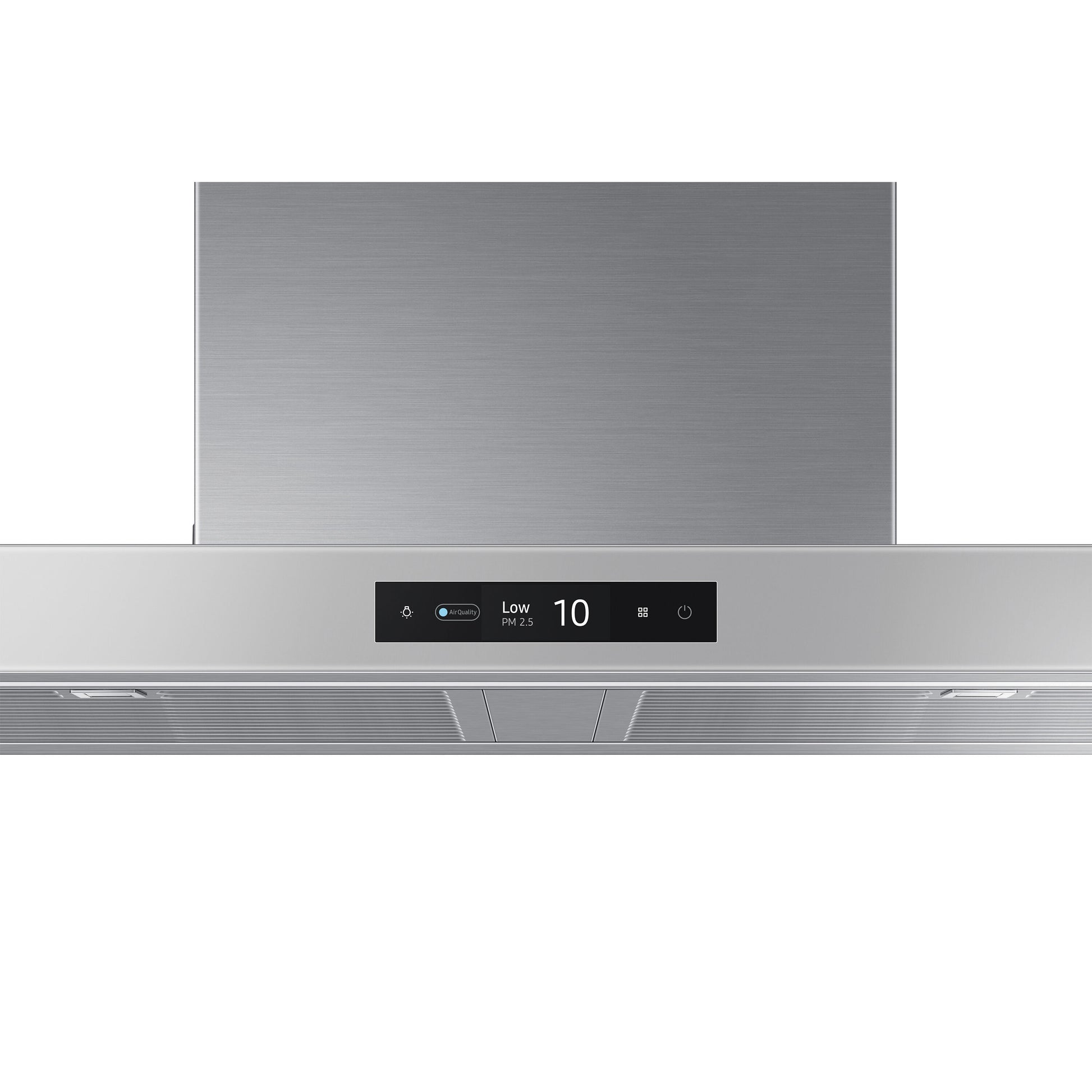 Samsung 36 inch Convertible 390-CFM Gray Wall-Mounted Range Hood
