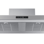 Samsung 36 inch Convertible 390-CFM Gray Wall-Mounted Range Hood