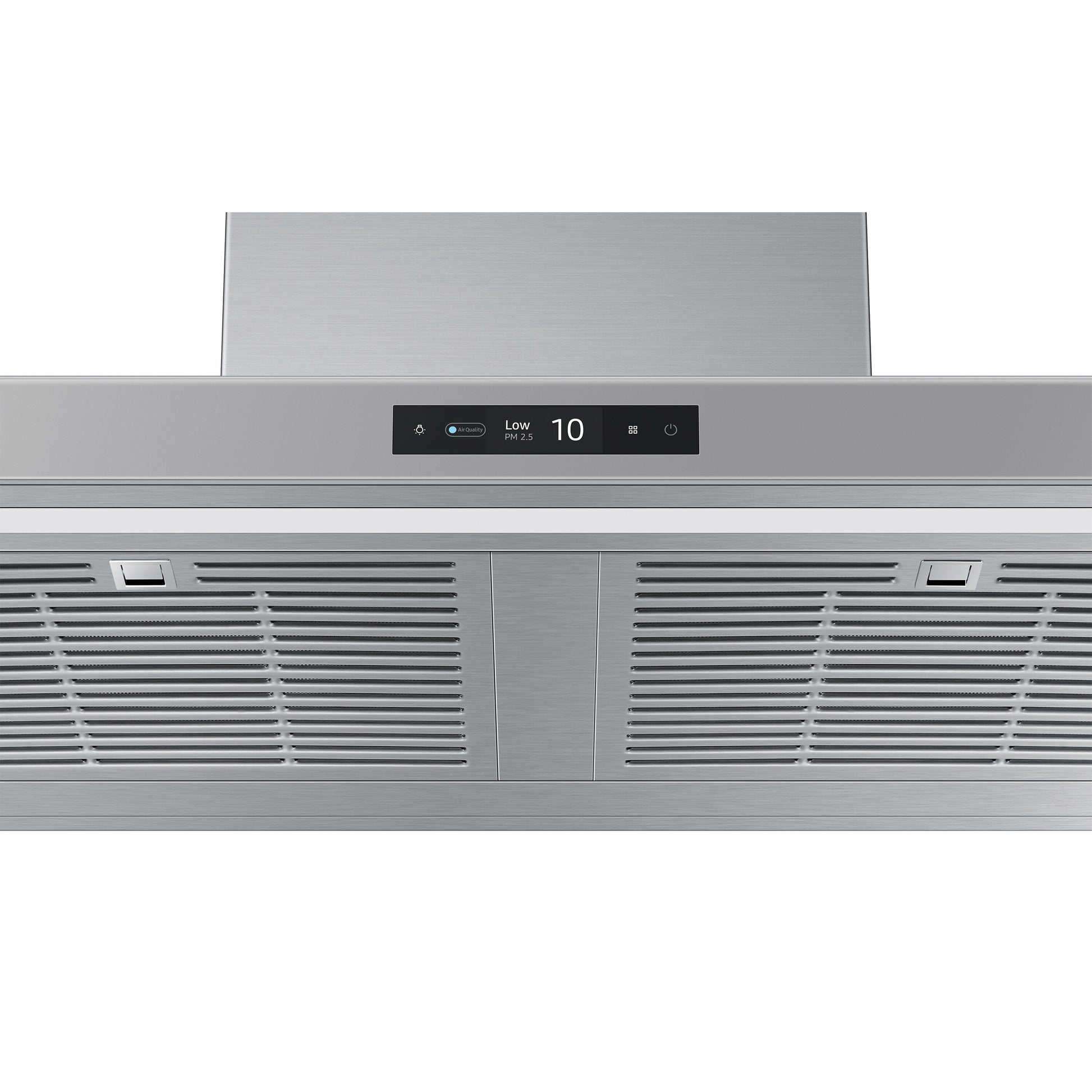 Samsung 36 inch Convertible 390-CFM Gray Wall-Mounted Range Hood