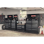 CRAFTSMAN 2000 Series 26.68-in W x 24.7-in H x 16.32-in D 4 -Drawer Steel Tool Chest ( Black )