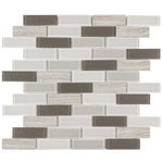 **PER PC** Highlight Glass 12x12 Linear Mosaic, Retail: $8.69/pc,  14.4sf/bx, 15pcs/bx,  24lbs/bx, FINAL PRICE: $3.99/sf, $59.85/ Box + TAX