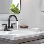 Peerless Elmhurst Two-Handle Centerset Bath Faucet in Oil Rubbed Bronze, P2665LF-OB, MRSP: $261.55, FINAL PRICE: $ + TAX