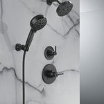 Delta 7-Setting Wall Mount Hand Shower with Cleaning Spray in Matte Black, 55884-BL, MRSP: $385, FINAL PRICE: $ + TAX
