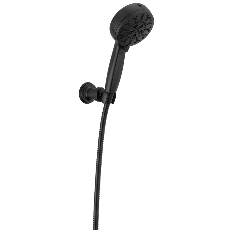 Delta 7-Setting Wall Mount Hand Shower with Cleaning Spray in Matte Black, 55884-BL, MRSP: $385, FINAL PRICE: $ + TAX