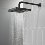 Delta Universal Showering Raincan Single Setting Showerhead in Matte Black, 52841-BL, MRSP: $314.15, FINAL PRICE: $ + TAX