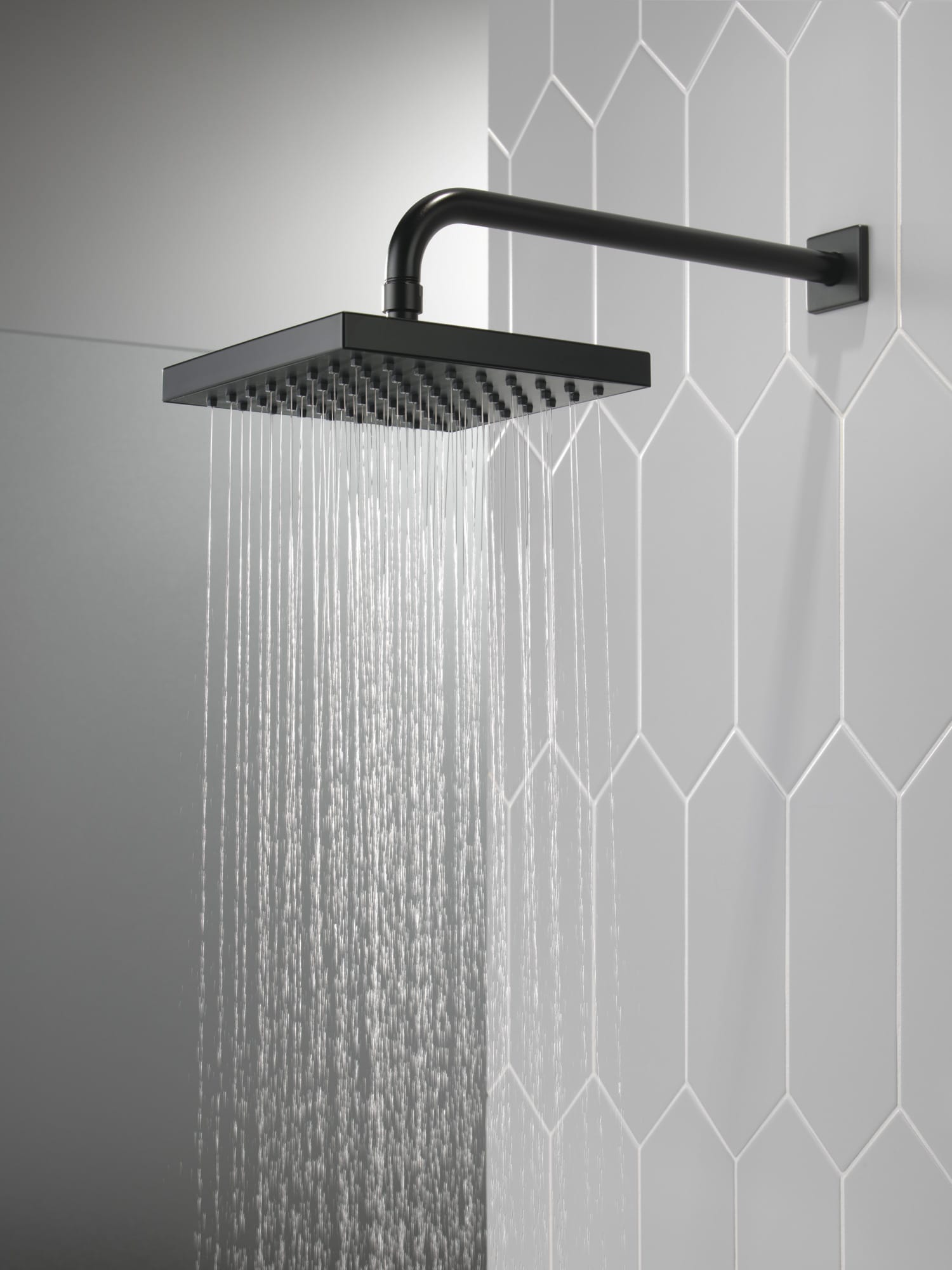 Delta Universal Showering Raincan Single Setting Showerhead in Matte Black, 52841-BL, MRSP: $314.15, FINAL PRICE: $ + TAX