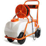 VEVOR 15-Gallon 12-volt Battery Operated Plastic Push Sprayer with Adjustable Spray Pattern