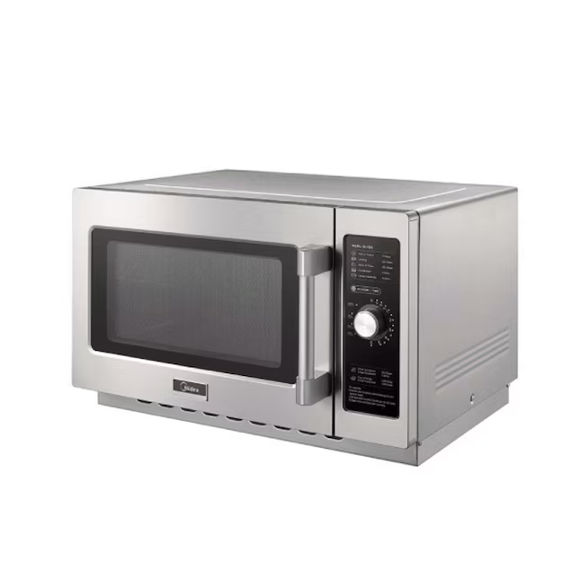 Midea 1.2-cu ft 1000-Watt Countertop Microwave (Stainless Steel), 1034N0A *HD2403, MSRP: $404.00, FINAL PRICE: $249.99 + TAX