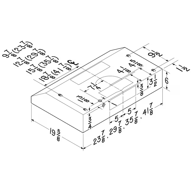 Broan 30-in Convertible 300-CFM White Under Cabinet Range Hood, BCSD130WW *JR2512, Retail: $214.00, FINAL PRICE: $119.99 + TAX