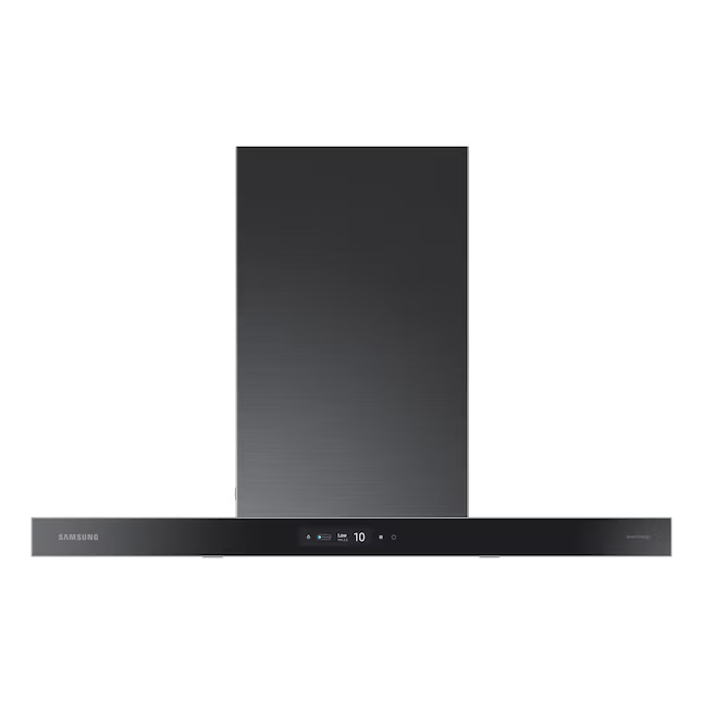 Samsung Bespoke 36 inch Convertible 390-CFM Black Wall-Mounted Range Hood with Charcoal Filter, NK36CB700W33/AA *JR2507, Retail: $1,549.00, FINAL PRICE: $749.99 + TAX
