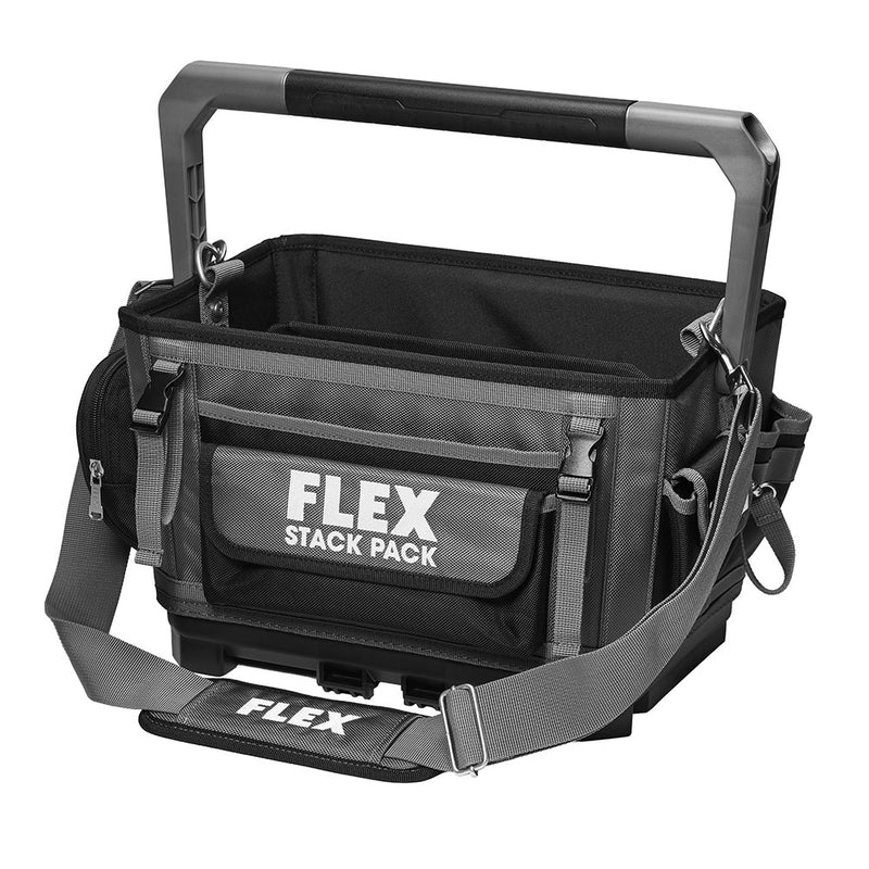 FLEX STACK PACK Gray Ballistic polyester 10.6-in W x 15.7-in D x 15.4-in L Tool tote