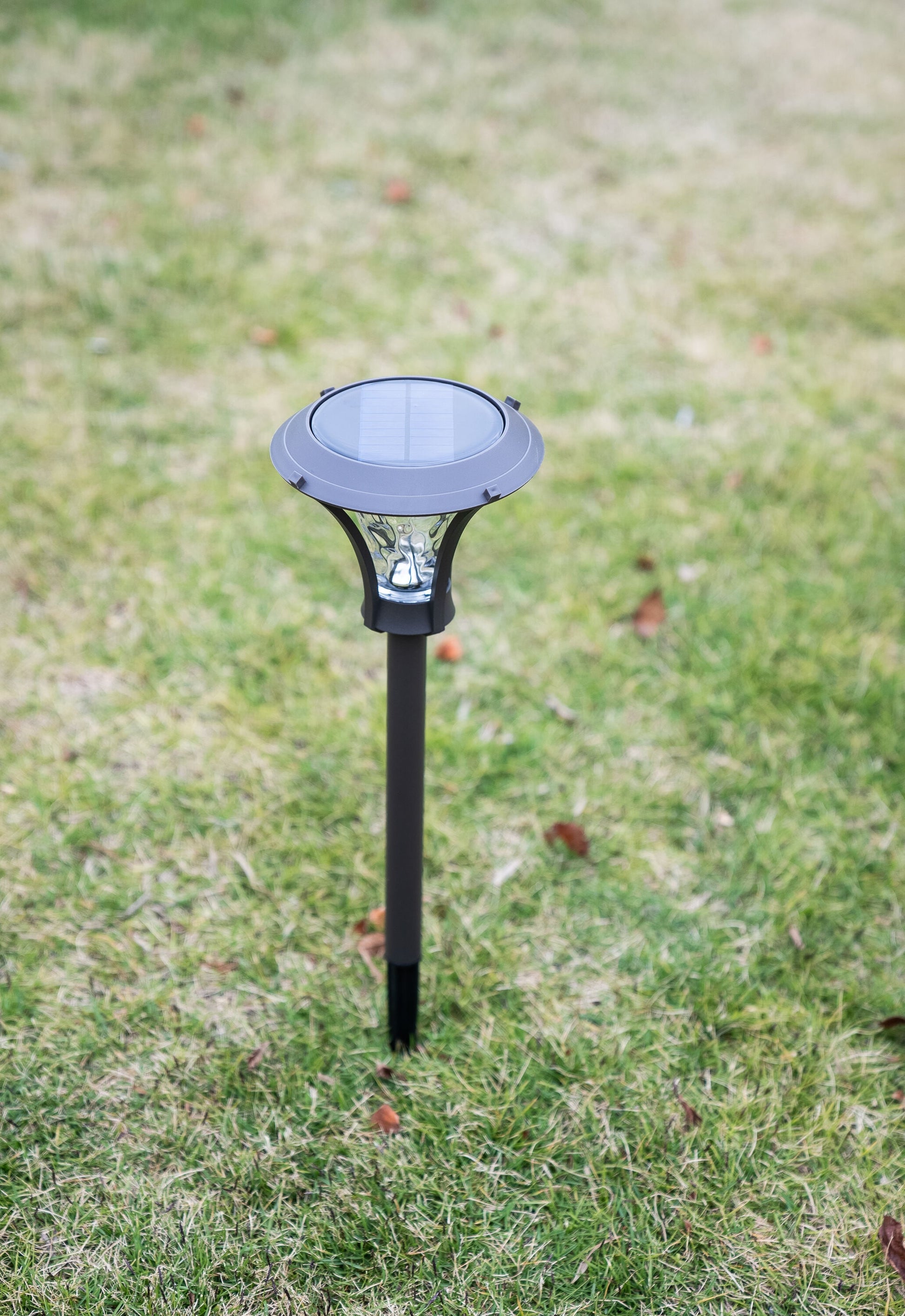 Harbor Breeze 2 -Pack Path Light 25 -Lumens Black Solar LED Outdoor Path Light Kit ( 3000-K ), RETAIL: $29.98, FINAL PRICE: $16.99 + TAX