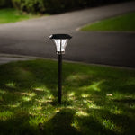 Harbor Breeze 2 -Pack Path Light 25 -Lumens Black Solar LED Outdoor Path Light Kit ( 3000-K ), RETAIL: $29.98, FINAL PRICE: $16.99 + TAX