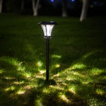 Harbor Breeze 2 -Pack Path Light 25 -Lumens Black Solar LED Outdoor Path Light Kit ( 3000-K ), RETAIL: $29.98, FINAL PRICE: $16.99 + TAX