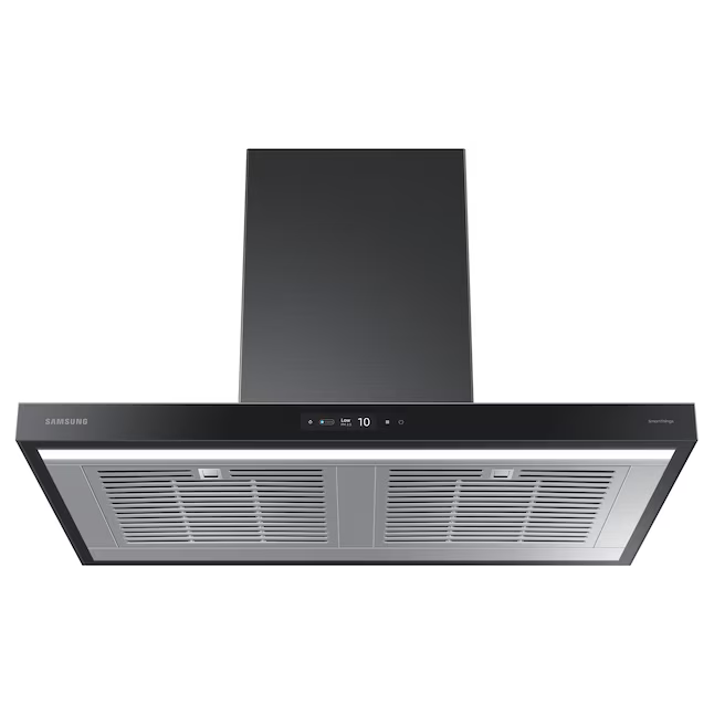 Samsung Bespoke 36 inch Convertible 390-CFM Black Wall-Mounted Range Hood with Charcoal Filter, NK36CB700W33/AA *JR2507, Retail: $1,549.00, FINAL PRICE: $749.99 + TAX