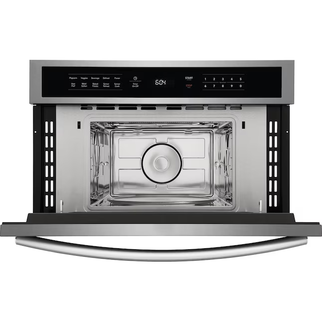 Frigidaire Gallery 1.6-cu ft 950-Watt 29.75-in Built-In Microwave with Sensor Cooking Controls (Fingerprint Resistant Stainless Steel), GMBD3068AF, MSRP: $1,599.00, Final Price: $699.99 + Tax