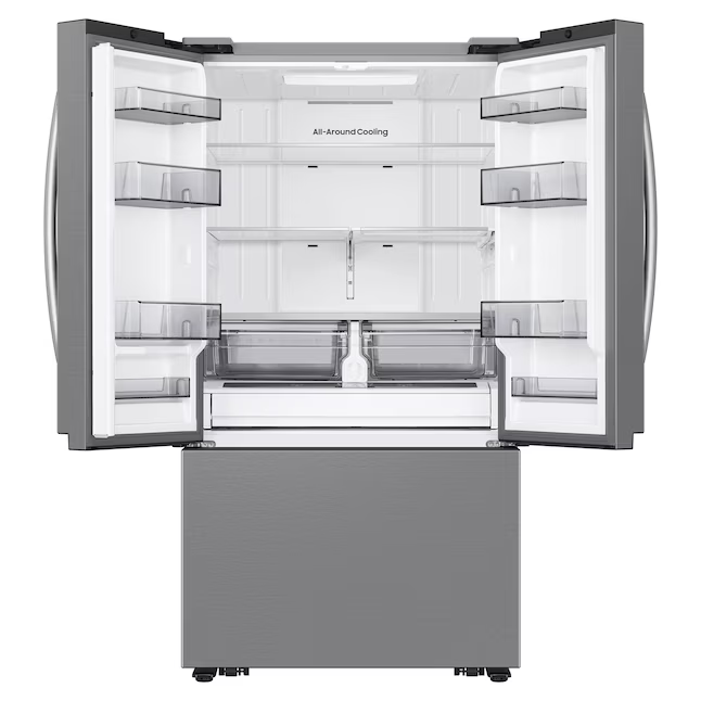 Samsung - 32 cu. ft. 3-Door French Door Smart Refrigerator with Dual Auto Ice Maker - Stainless Steel, RF32CG5100SR/AA *BE, MSRP: $2,099.00, FINAL PRICE: $999.99 + TAX