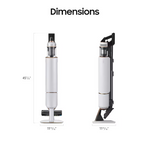 Samsung Bespoke Jet with All in One Clean Station Cordless Pet Stick Vacuum Cleaner (Convertible to Handheld), VS20A9580VW *JR2510, Retail: $, FINAL PRICE: $349.99 + TAX