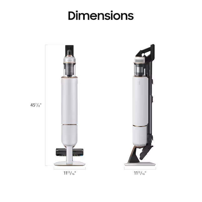 Samsung Bespoke Jet with All in One Clean Station Cordless Pet Stick Vacuum Cleaner (Convertible to Handheld), VS20A9580VW *JR2510, Retail: $, FINAL PRICE: $349.99 + TAX