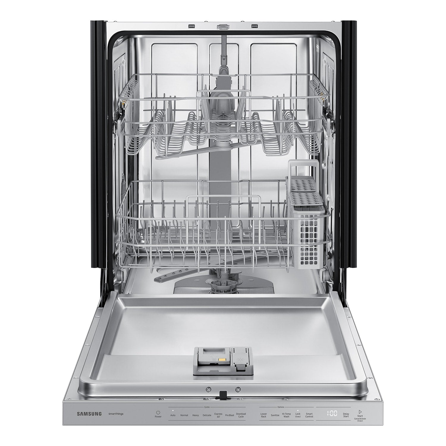 Samsung 24-in Top Control Built-in Dishwasher ( Fingerprint Resistant Stainless Steel ) , AutoRelease Door , 48-Decibel