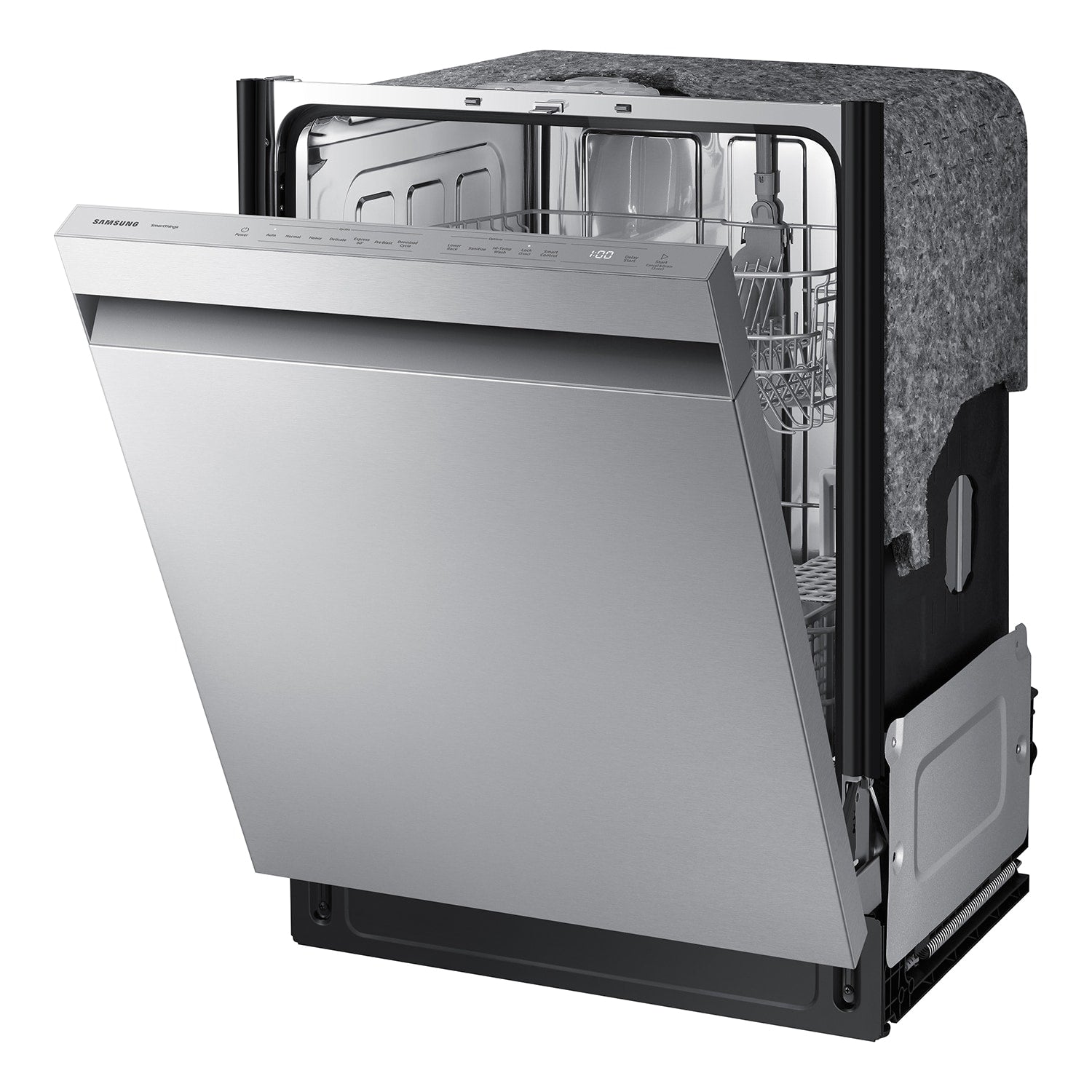 Samsung 24-in Top Control Built-in Dishwasher ( Fingerprint Resistant Stainless Steel ) , AutoRelease Door , 48-Decibel