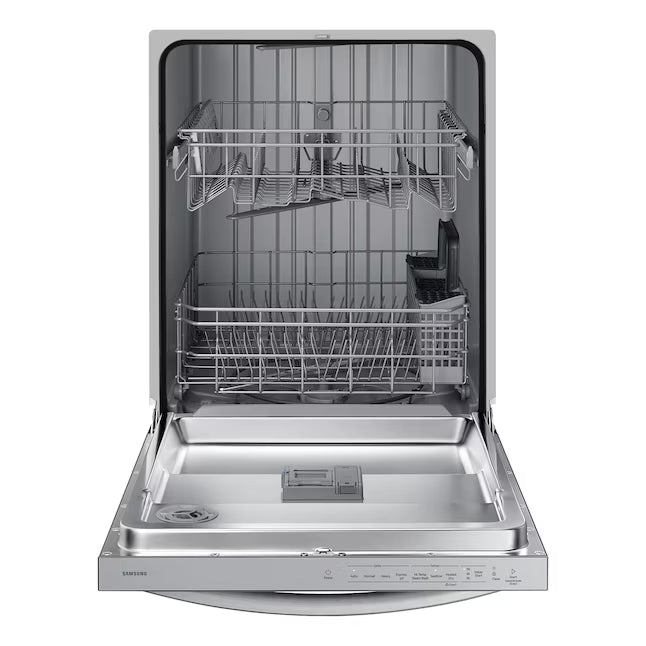 Samsung 24-in Top Control Built-in Dishwasher ( Fingerprint Resistant Stainless Steel ) , Hybrid Tub , 53-Decibel, DW80CG4021SR, MSRP: $649.00, FINAL PRICE: $379.99