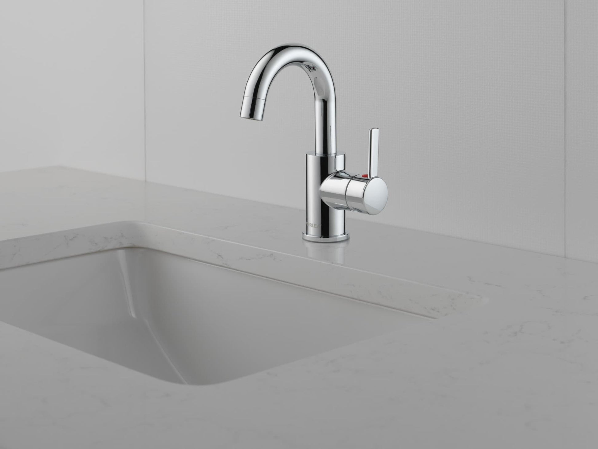 Precept Single Handle Centerset Bathroom Faucet in Chrome, P191102LF