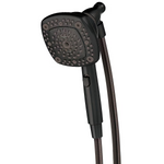 Oxygenics EasyConnect w/ Colossus 8.0 -Spray Oil Rubbed Bronze 4.53-in Square High Pressure