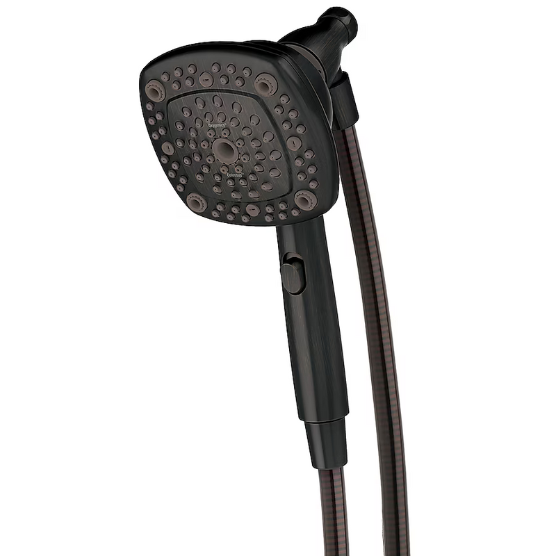 Oxygenics EasyConnect w/ Colossus 8.0 -Spray Oil Rubbed Bronze 4.53-in Square High Pressure