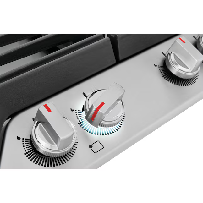 Frigidaire Gallery 30-in 4 burners Stainless Steel Gas Cooktop, GCCG3046AS *JR2510, Retail: $1,099.00, FINAL PRICE: $599.99 + TAX