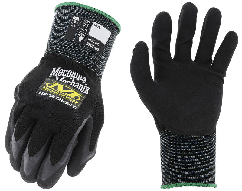 MECHANIX WEAR Large/X-large Black Nitrile dipped Nitrile 1 -Pairs
