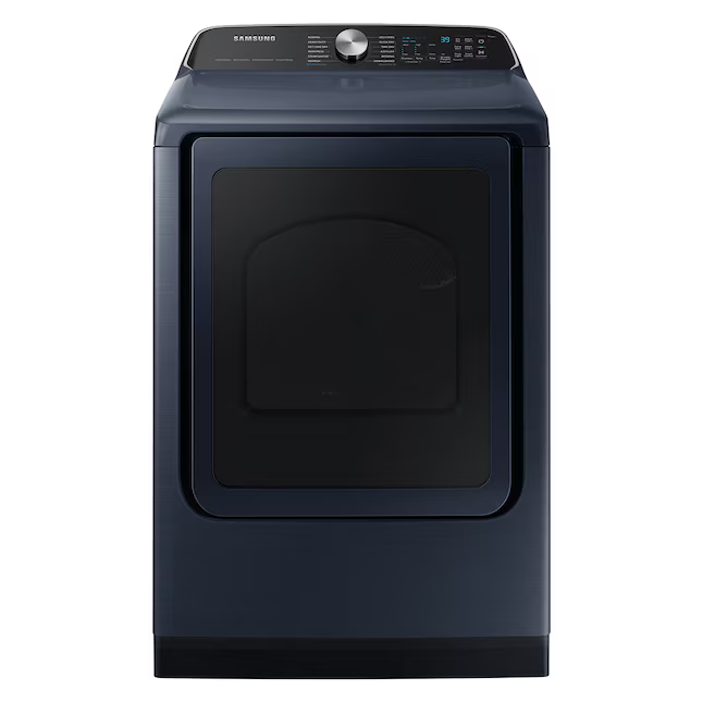 Samsung 7.4-cu Pet Care Dry and Steam Sanitize+ Large Steam Cycle Vented Electric Dryer (Brushed Navy), DVE54CG7150D *BG, MSRP: $1,149.00, FINAL PRICE: $549.99 + TAX