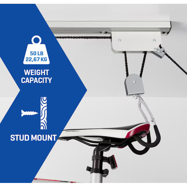 Kobalt 38-in Silver Steel Bike Rack, 54004 5129540 *HD2507, MSRP: $49.98, Final Price: $29.99 + Tax