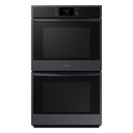 Samsung 30-in Double Electric Wall Oven with Air Fry Self + Steam Cleaning (Matte Black Steel), NV51CG600DMT *JR2512, Retail: $4,299.00, FINAL PRICE: $1,999.99 + TAX