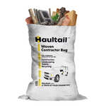 Haultail Woven Contractor Bags 42-Gallon Scent free Off-white Outdoor Polypropylene Construction Trash Bag 20-Count, HT42-20-SE *JR2510, Retail: $26.98, FINAL PRICE: $14.99 + TAX