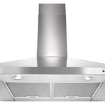 Whirlpool 30 inch Convertible 400.0-CFM Recirculating Stainless Steel Wall-Mounted Range Hood