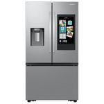 Samsung Counter-Depth Mega Capacity Family Hub 25-cu ft 3 -Door 36-in Wide with Triple Ice Maker ( Fingerprint Resistant Stainless Steel ) ENERGY STAR Certified