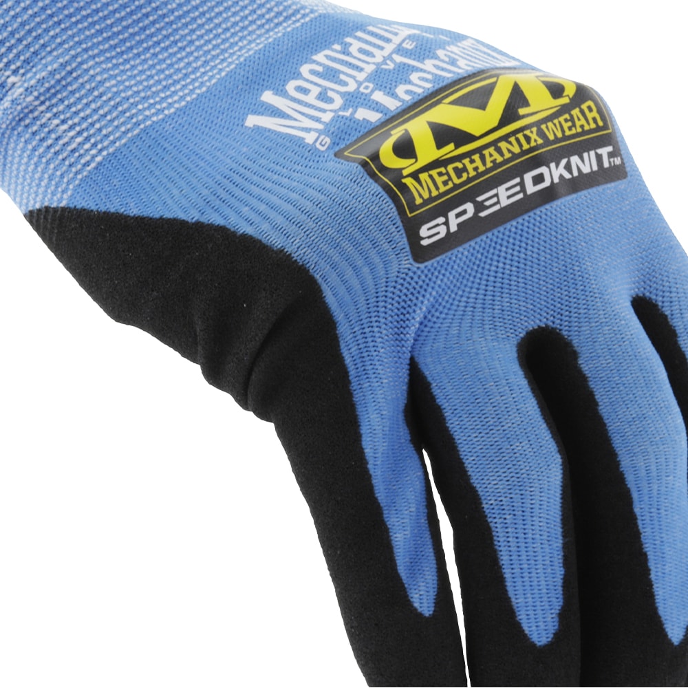 MECHANIX WEAR Small/Medium Blue Nitrile dipped Nylon 1 -Pairs