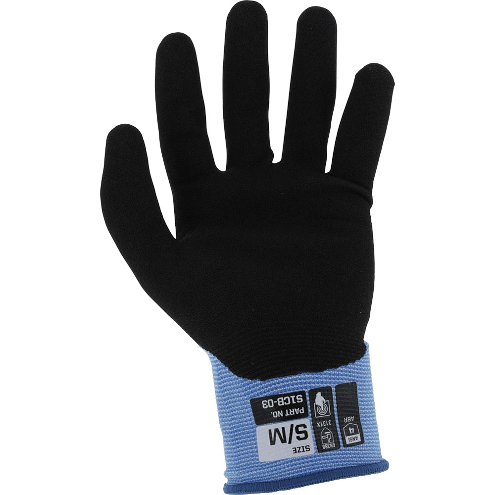 MECHANIX WEAR Small/Medium Blue Nitrile dipped Nylon 1 -Pairs