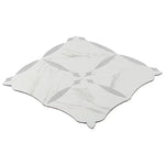 **PER PC** Carrara Point 12x12 Peel & Stick Mosaic, SF210039,  14.52sf, 15pcs, 13lbs, FINAL PRICE: $3.99/pc, $59.85/bx + Tax