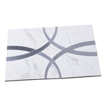 **PER PC** Silver Bangle 12x12 Peel & Stick Mosaic SF210040 Retail: $11.99/pc, 14.52sf/bx, 15pcs/bx, 15lbs/bx