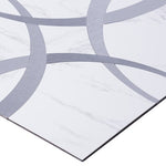 **PER PC** Silver Bangle 12x12 Peel & Stick Mosaic SF210040 Retail: $11.99/pc, 14.52sf/bx, 15pcs/bx, 15lbs/bx