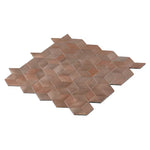 **PER PC** Geo Blush 12x12 Peel & Stick Mosaic, SF210041,  14.52sf, 15pcs, 19lbs, FINAL PRICE: $3.99/sf, $59.85/bx + Tax