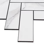 **PER PC** Classique 9x12 Peel & Stick Mosaic, SF210034,  10.89sf, 15pcs, 14lbs, FINAL PRICE: $2.99/pc, $44.85/bx + Tax