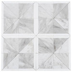 **PER PC** Sutton Place 12x12 Peel & Stick Mosaic SF210035 Retail: $11.99/pc, 15.015sf/bx, 15pcs/bx, 22lbs/bx
